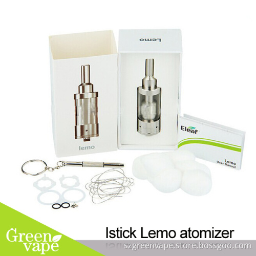 2014 Newest design Eleaf Lemo atomizer 100% original iSmoka/Eleaf Lemo tank!